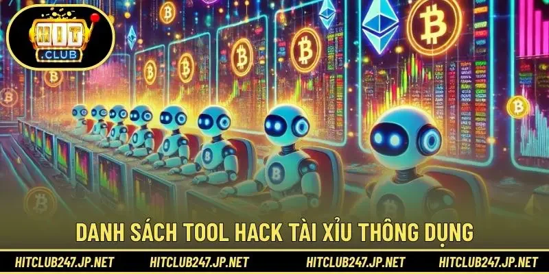 Danh sách tool hack tài xỉu thông dụng