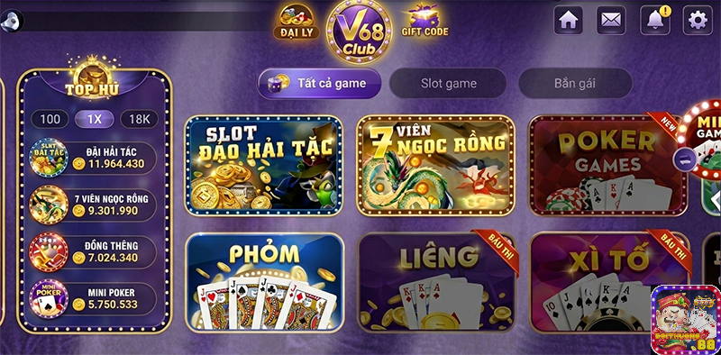 V68 Club – Cổng game bài quốc tế – Uy tín Xanh chín